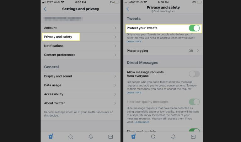 How To Make Twitter Account Private