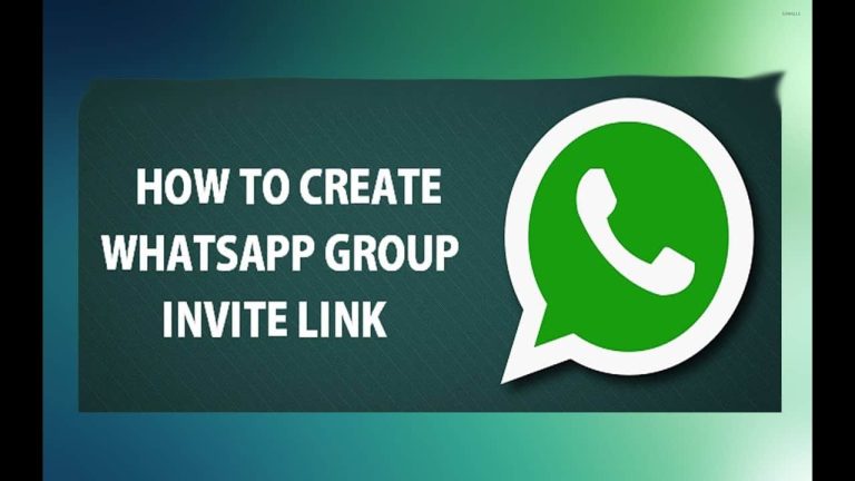 How To Create A Invite Link For Whatsapp Group